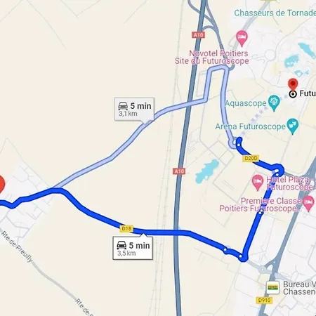 Maisons Martigny A - Proche Futuroscope Et Aquascope Casa de Férias *